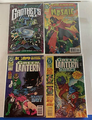 Buy Lot Of 4 Green Lantern Corps #1 (1992) Mosaic #18 (‘93) Annual #1 (‘92) Ganthets • 10.07£
