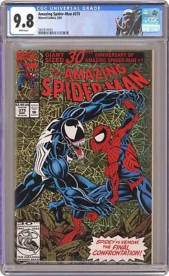 Buy Amazing Spider-Man #375D Direct Variant CGC 9.8 1993 3937614014 • 87.95£