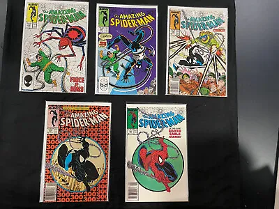 Buy The Amazing Spiderman Comic Lot 296 297 299 300 301 Newsstand • 559.66£