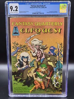 Buy FANTASY QUARTERLY #1 CGC 9.2 1st App Of Elfquest! 1978 • 275.81£