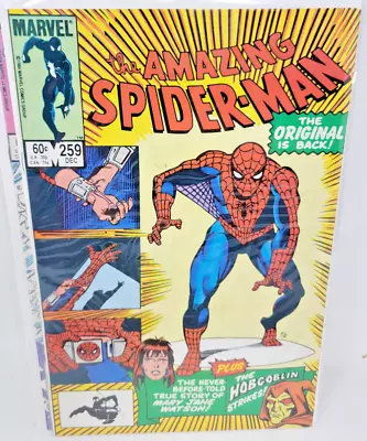 Buy Amazing Spider-man #259 Blue & Red Costume Returns *1984* 8.0 • 8.35£