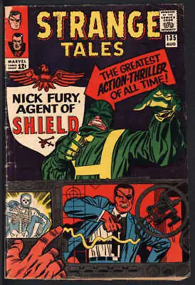 Buy Strange Tales #135 4.0 // 1st Appearance Of Nick Fury Marvel 1965 • 74.29£