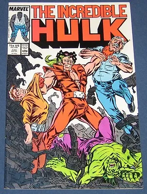 Buy The Incredible Hulk #330  April 1986  McFarlane 1st Cover  VF-NM • 20.26£