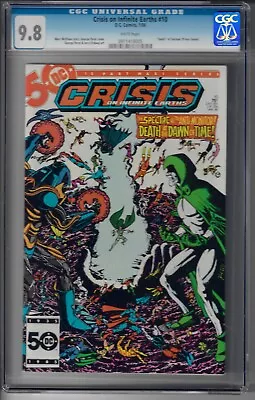 Buy Crisis On Infinite Earths #10 CGC 9.8 W • 94.99£