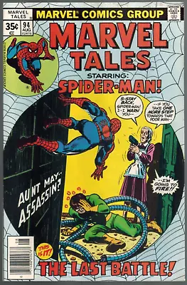 Buy Marvel Tales 94 Vs Doctor Octopus!  (rep Amazing Spider-Man 115)  1978 VF- • 6.33£