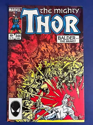 Buy Mighty Thor #344 Comic Book 1st App Malekith 1984 Marvel VF+ • 7.10£