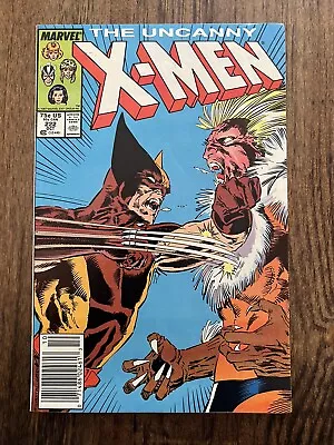 Buy Uncanny X-Men #222 VF Marvel Comics Wolverine Vs. Sabretooth Combined Shipping • 10.39£