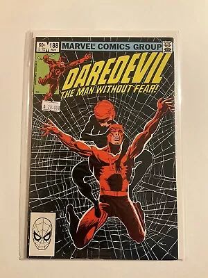Buy Daredevil 188 Near Mint Nm 1st Stone Marvel • 15.93£