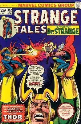 Buy Strange Tales #182 FN- 5.5 1975 Stock Image Low Grade • 4.08£
