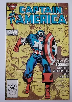 Buy Captain America #319 (Marvel Comics, 1986) Diamondback Origin, FN • 2.36£
