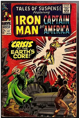 Buy Tales Of Suspense # 87 1967 6.0/fn Stan Lee/gene Colan Iron Man/mole Man Cgc It! • 20.47£
