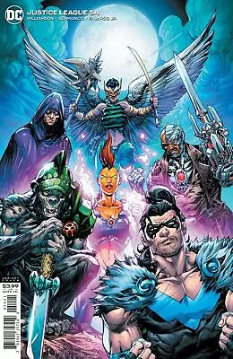 Buy Justice League #54 Howard Porter Var Ed Dark Nights Death Metal DC Comic Book  • 5.99£