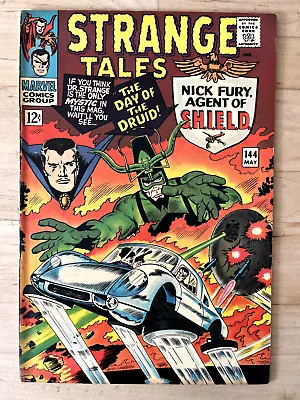 Buy Strange Tales #144 (Marvel 1966) - VG/FN; Nick Fury • 16.45£