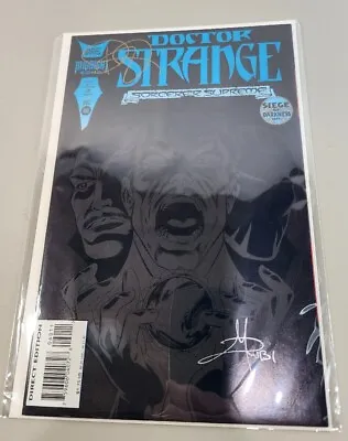 Buy Doctor Strange SIGNED David Quinn Rubi #60 Siege Darkness 1993 Marvel Comic Book • 7.12£