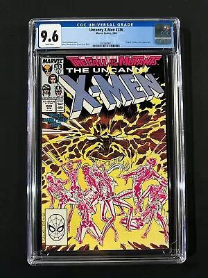 Buy Uncanny X-Men #226 CGC 9.6 (1988) - Forge & Freedom Force App • 39.58£
