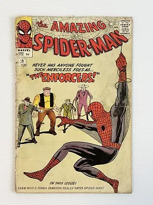 Buy Amazing Spider-Man #10 1964 First Appearance Of The Enforcers GD Pence Copy • 324£