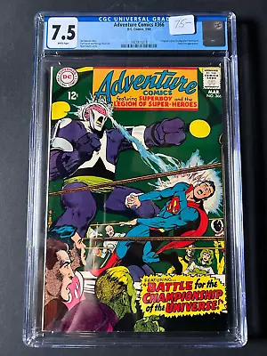 Buy Adventure Comics #366 CGC 7.5  Neal Adams Cover  (White Pages) • 59.96£