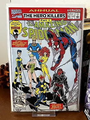 Buy Amazing Spider-Man Annual #26 Marvel Comics 1992 VF/VF+ Origin Of Venom 🔑 • 7.90£