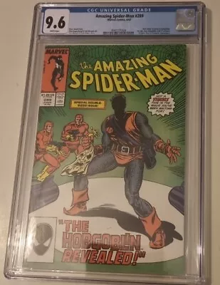 Buy Amazing Spider-Man #289 CGC 9.6 1987 KEY 1st NEW Hobgoblin! • 70£