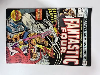 Buy Fantastic Four #155 (1974) Partial Origin Of Silver Surfer And Shalla-Bal In ... • 15.98£