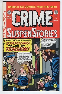 Buy CRIME SUSPENSTORIES #2 EC Color Comic Reprint Cochran 1993 NM • 5.49£