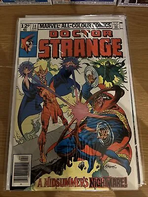 Buy Doctor Strange #34 (Marvel 1979) Bronze Age Issue • 9£