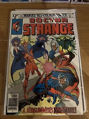 Buy Doctor Strange #34 - Vol 2 - April 1979 -1st Cameo App Watoomb -Minor Key Marvel • 9£