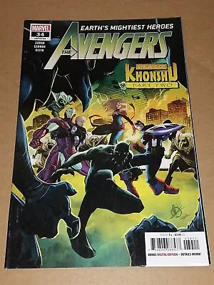 Buy Avengers #34 September 2020 Age Of Khonshu Marvel Comics Lgy#734 • 12.99£
