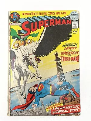 Buy Superman #249 1st App And Origin Terra-Man Neal Adams 1972 DC Comics DCEU • 14.22£