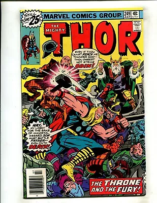 Buy Thor #249 (9.2) The Throne And The Fury!! 1976 • 8.02£