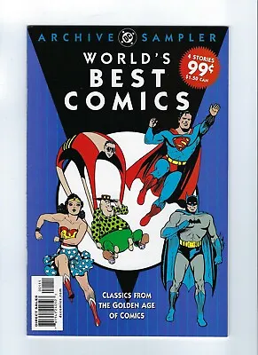 Buy Archive Sampler World’s Best Comics #1 (2003 DC) Batman Superman  • 3.96£