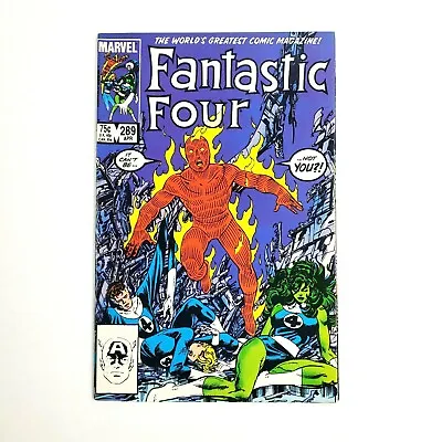 Buy Fantastic Four #289 April 1986 Vol 1 Marvel Comic Book John Byrne Art • 2.21£