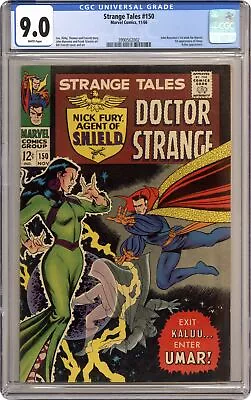 Buy Strange Tales #150 CGC 9.0 1966 3990562002 • 221.37£