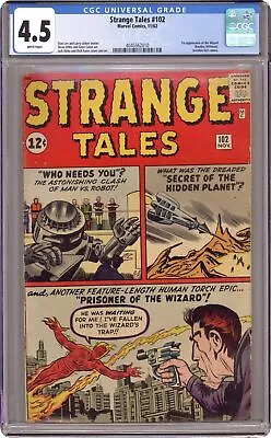 Buy Strange Tales #102 CGC 4.5 1962 4045562010 • 209.51£