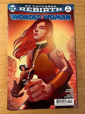 Buy Wonder Woman #31 (vol. 5) JENNY FRISON VARIANT Cover B DC VG Condition • 3£
