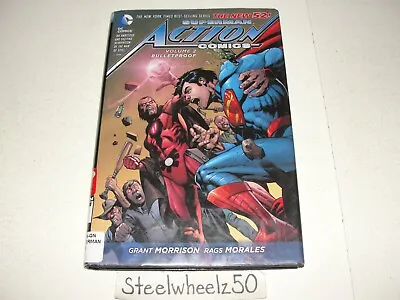 Buy Superman Action Comics HC Volume #2 TPB Comic 2013 DC New 52 Bulletproof 0 9-12 • 7.96£