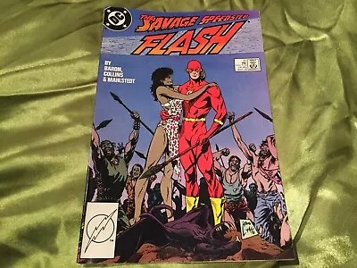 Buy DC Comics - THE SAVAGE SWORD OF FLASH #10 - March 1988 - 75c - Near Mint • 3.49£