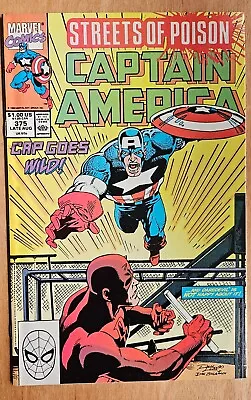 Buy Captain America #375 (1990) Marvel Comics (Bagged) • 0.99£