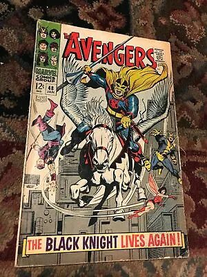 Buy Avengers #48, GD/VG 3.0, 1st Black Knight; Magneto, The Wasp, Hawkeye • 86.28£