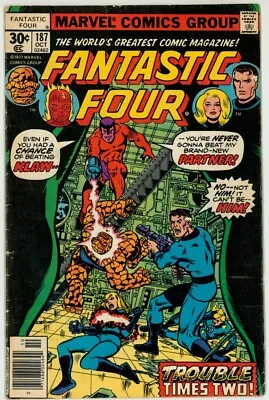 Buy George Perez Collection / Marvel Comics Fantastic Four #187 / Perez Cover & Art • 19.70£
