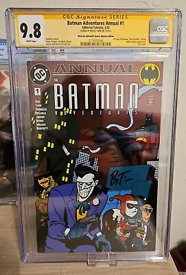 Buy Batman Adventures 1 CGC 9.8 🔥 Foil 🌟 Signed Harley Quinn Creator Bruce Timm 12 • 99.89£