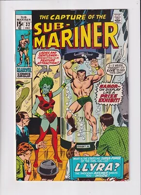 Buy Sub-Mariner (1968) #  32 (6.0-FN) (1698118) 1st Llyra 1970 • 32.40£