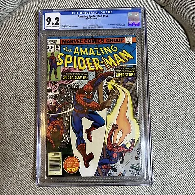 Buy AMAZING SPIDER-MAN 167 CGC 9.2 1st Appearance Will O’ The Wisp Spider-Slayer • 63.95£