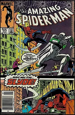 Buy Amazing Spider-Man (1963 Series) #272 Newsstand F/VF Cond (Marvel, Jan 1986) • 3.57£