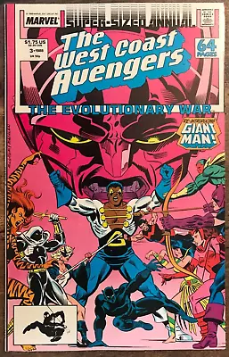 Buy West Coast Avengers Annual #3 Moon Knight Ka-Zar Mockingbird Tigra NM/M 1988 • 4.76£