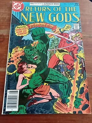 Buy Return Of The New Gods #13 Aug 1977 (FN+) Bronze Age • 2.75£