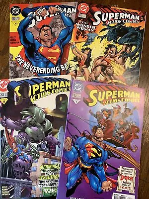 Buy Action Comics #760-763, 2000, 4 Book Set, NM, Unread, Wonder Woman App. • 7.88£