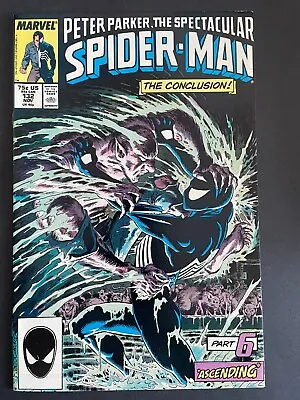 Buy Peter Parker The Spectacular Spider-Man #132 Marvel 1987 Kraven's Last Hunt NM • 20.48£