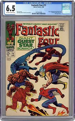 Buy Fantastic Four #73 CGC 6.5 1968 3915523006 • 90.92£