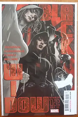 Buy Black Widow #12 Adam Hughes Cover..thompson/casagrande..marvel 2021 1st Print.nm • 7.99£